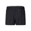 Nike Letter Print Breathable Sports Shorts With Back Zipper Pocket Women Shorts Black AH6089-010