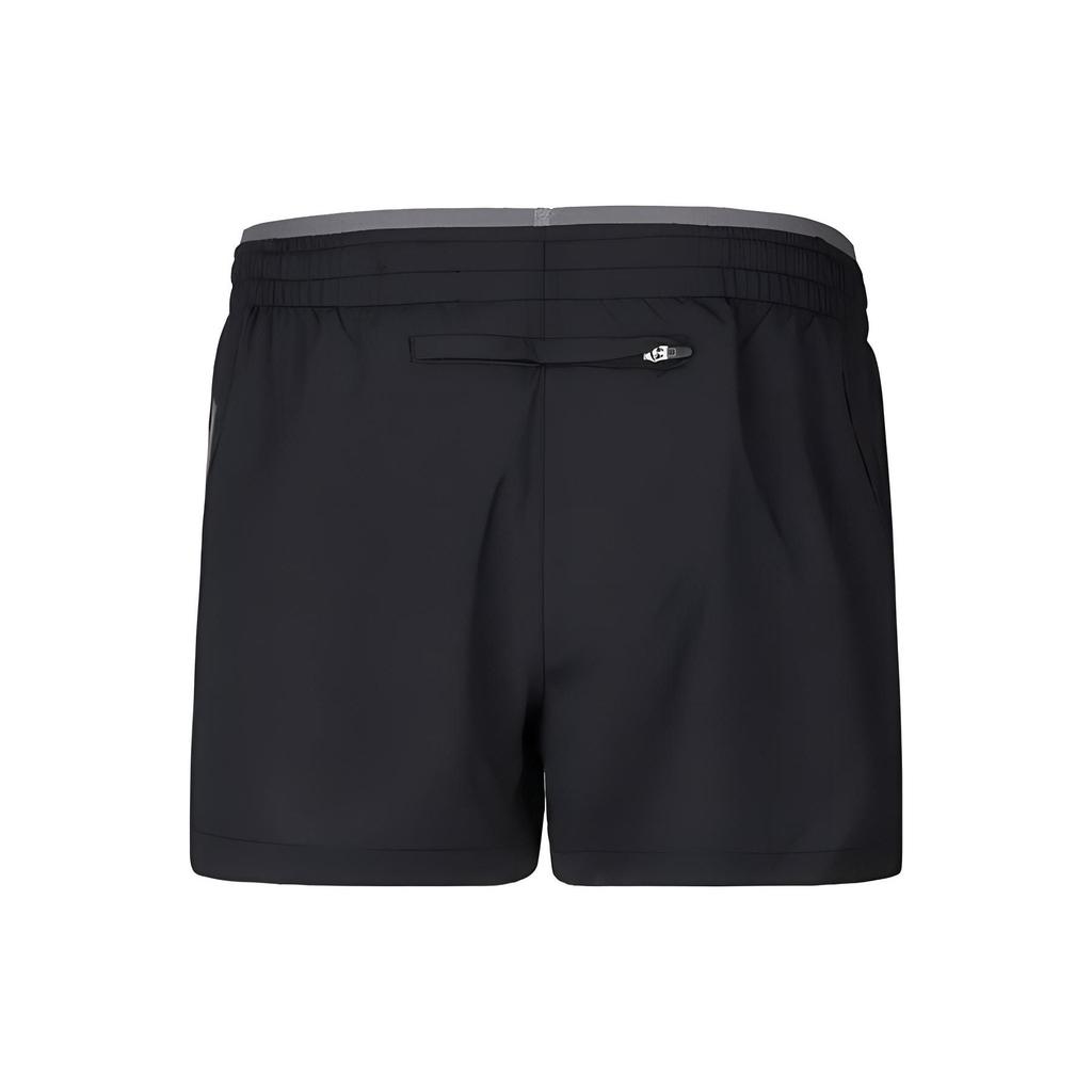 Nike Letter Print Breathable Sports Shorts With Back Zipper Pocket Women Shorts Black AH6089-010