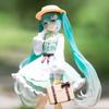 Hatsune Miku Desktop Cute Action Figure 20cm Neko Ears T-Shirt Ver Anime Figurine Kawaii Girl Model Toy Adorable Decor Gift