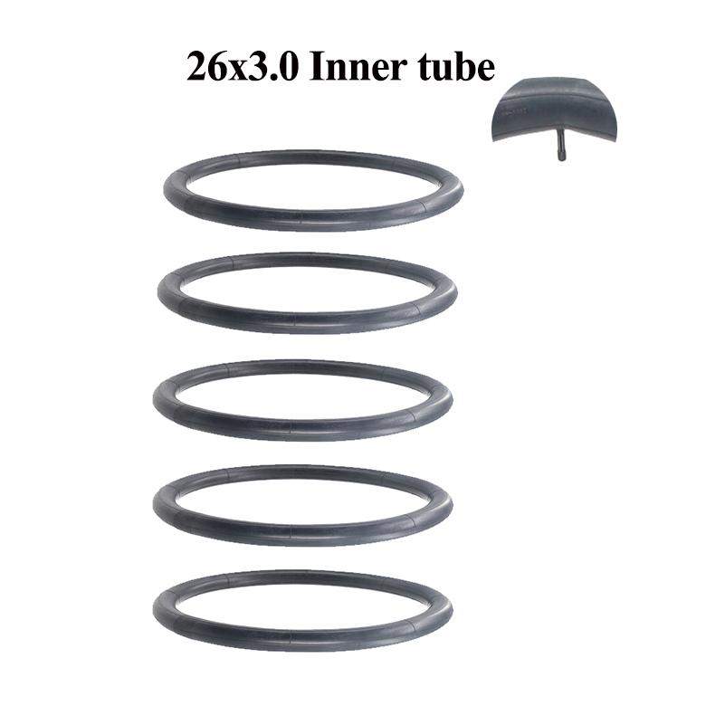 NEW  Bike Inner Tube 26inch 26x3.0 Wided Butyl Rubber Spare Tube For Snowmobiles Bicycles Replacement Inner Tube Cycling Parts