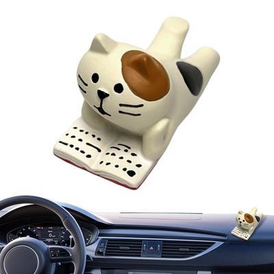 Katzenfigur Autodekoration, Armaturenbrett Katze Autodekoration - Vista Print Harz Katzenfigur