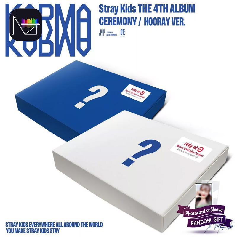

[ПРЕДЗАКАЗ] STRAY KIDS – 4-й альбом ‘KARMA’ (Эксклюзивная версия для Target) Стандартная версия Random 1pcs