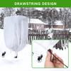 Multi-size Winter Plant Protection Bag Non-woven Plant Against Cold Warm Cover with Zipper Drawstring Vegetation Anti-Frost Bags