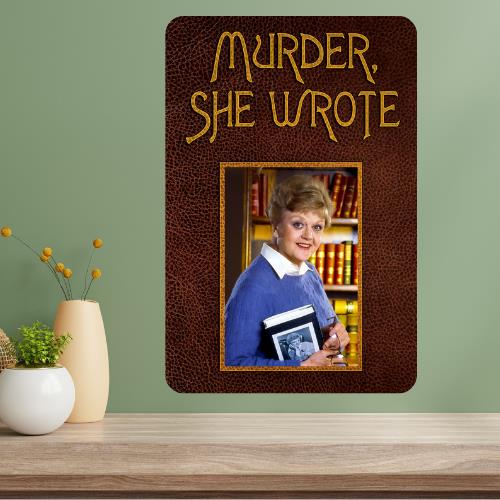 Murder She Wrote Classic TV Show Metal Poster Sign 20x30cm(7.8x11.8inch)