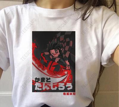 Uccisore di demoni: Kimetsu no Yaiba Anime Manga Maglietta T-shirt Canottiera