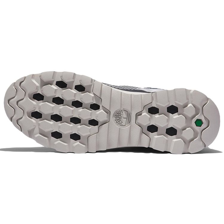 Timberland Solární Vlna Světle Zelená GreenStride Protiskluzové Odolné Trekové Boty Středního Střihu Pánské Trekové Boty Šedá Černá A2DA6033