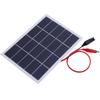 3W 5V Polycrystalline Silicon DIY Solar Panel Laminated Board Battery Plate 170x130mm(3W‑White )
