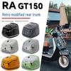 Compatibil cu Cutie Spate RA GT150 Pedală Modificată Motocicletă Cutie Bagaje Portbagaj Accesorii Retro