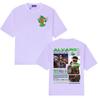 Rapper Alvaro Diaz Sayonara Album 2025 Graphic T Shirts Mens Top Hip Hop Street Fashion Cotton Short Sleeve Tshirt Streetwear