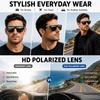 Classic Square Polarized Sunglasses For Men Women UV400 Driving Fishing Cycling Sports Lightweight Sun Glasses