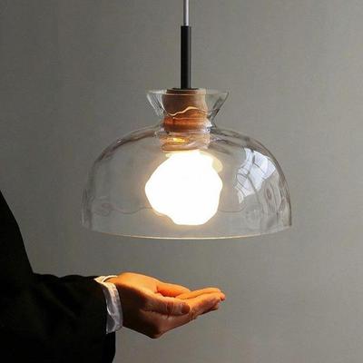 Japon Tarzı Sessiz Rüzgar Cam Avize Minimalist Modern Yaratıcı Retro Yatak Odası Restoran Tasarımcı Sarkıt Lamba Dekorasyon
