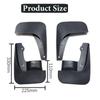 4X Car Mudflaps For Suzuki Jimny 2005- Mudguards Fender Mud Flap Splash Guards Accessories Auto Front