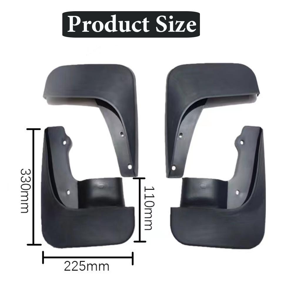 4X Car Mudflaps For Suzuki Jimny 2005- Mudguards Fender Mud Flap Splash Guards Accessories Auto Front