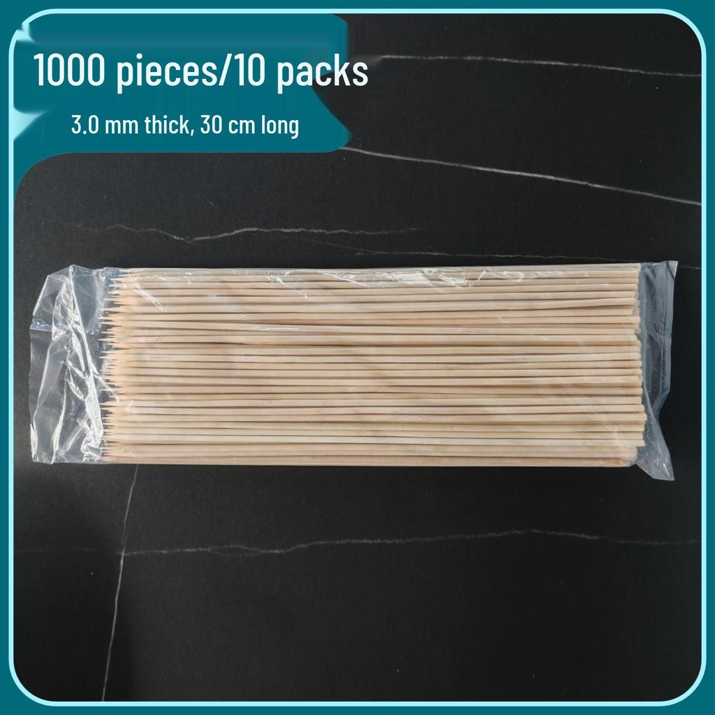 Disposable Bamboo Skewers for BBQ, Mutton, Spicy Hot Pot, Grilled Sausage, and Starch Sausage