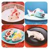 1Pcs 3D Koi Fish Carp Mold Cake Chocolet Baking Mold Cake Decoration Mould Silicone Jelly Handmade  Mold