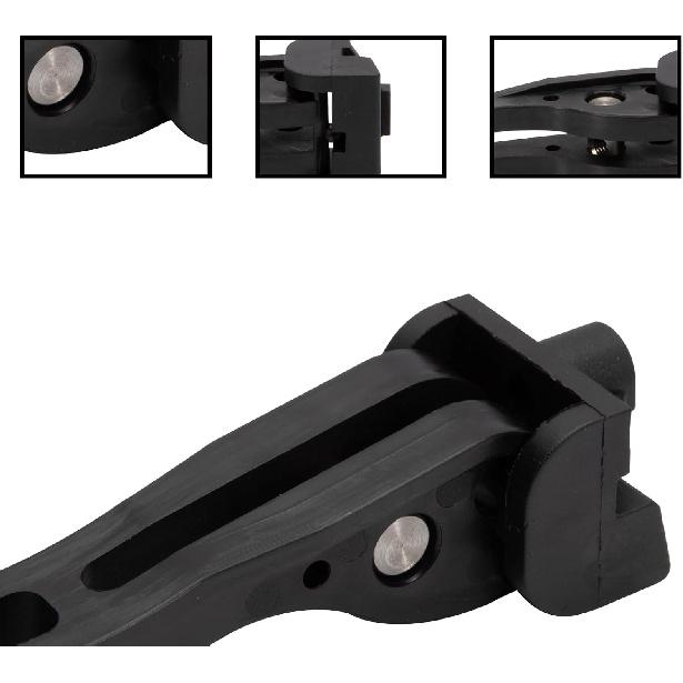 Tonneau Cover Clams Universal Replacement Parts For Hard Folding Or Soft Folding For Truck Bed, Rear Clamp Replacement (4 PCS)