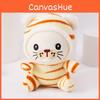 Tiny Plush Tiger Keychain Bag Charm Cute Cartoon Animal Gift For Kids