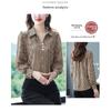 Striped Shirt for Women Spring and Autumn 2026 New Fashion Casual Chiffon Long Sleeve Blouse
