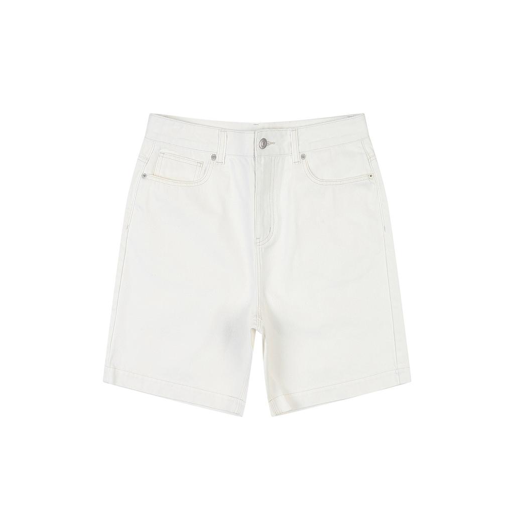 KANGOL Crs Denim Shorts 9025 Ecru