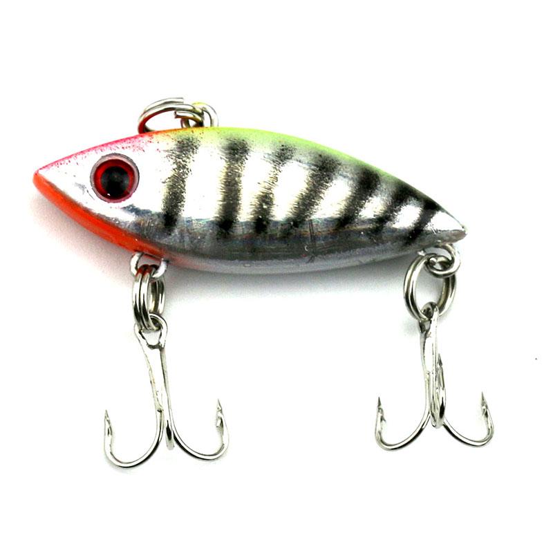 1ks Hengjia 2,8g/4cm minihra VIB Fishing Lure Plastový wobbler Rybářské potřeby