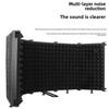 Soundproof Microphone Cover: Noise-Reducing Folding Windscreen for Studio Recording