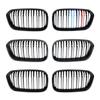 Gloss Black For BMW F20 F21 120i 118i 116i 116d M135i M140i 2015 2016 2017 2018 Hatchback Sport Kidney Grill Grille RDMEV1