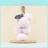 Plush Grape Keychain Cute Stuffed Animal Toy Portable Decor Gift For Teens