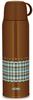 Thermos Vacuum Insulated 2-Way Bottle, 1.03L/1.0L, Check Brown, FHO-1000WF CHBR
