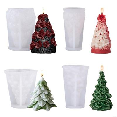 090C Festival DIY Silikon Weihnachtsbaumform Basteln Essentielles Werkzeug