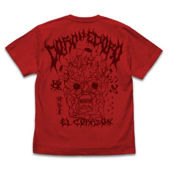 COSPA Dorohedoro Original Version Kokoro RED M size T-shirt Ver.2.0