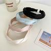 Summer Hair Headband Female Accessories Hairband Fashion Tie Hair Solid Color