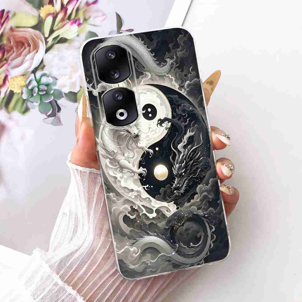 Funda para Honor 90 Pro 5G 6.78" Moda Mariposa Pintada Silicona TPU Cubierta Trasera Para Honor 90Pro 90 PRO 5G REP-AN00 Fundas para Teléfono