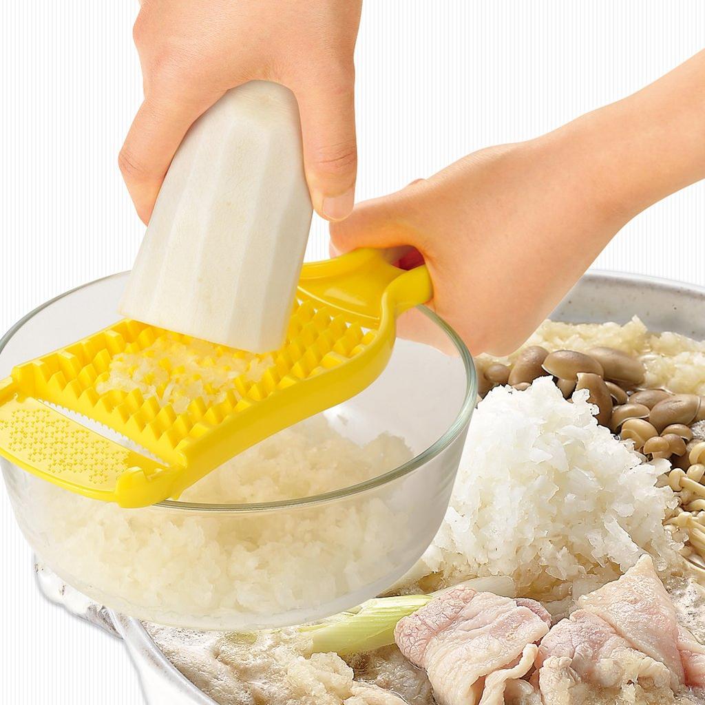 Shimomura Kogyo Full Veggie Shari Fuwa Grater Made In Niigata FV-609, Japan, Tsubame-Sanjo, Prefecture.