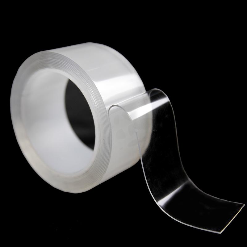High Viscosity Nano Seamless Double-Sided Adhesive, Transparent Waterproof Magic Adhesive, Wall Fixed Multi Scene Strong Acrylic Adhesive Tape