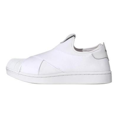 Superstar 2 Scarpe Slip-On Bianco Nero Core Sneakers Unisex KH8209
