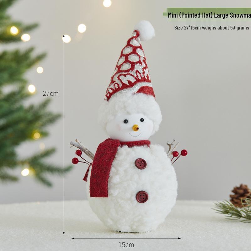 Christmas Snowman Foam Ornament for Home & Store Decoration