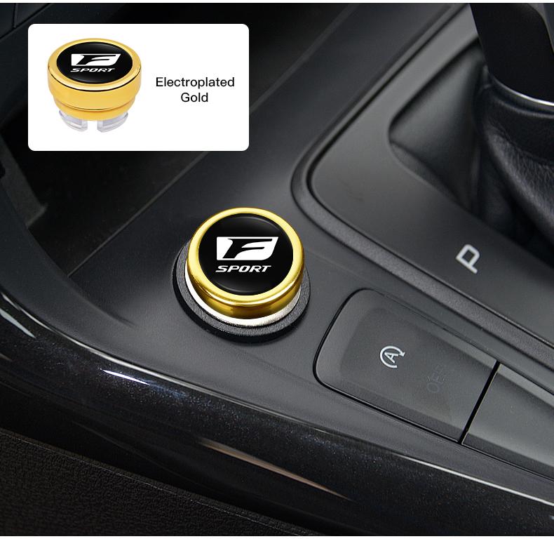 Car Cigarette Lighter Dust Cover For Lexus IS250 RX330 Ct200h ES300h RX350 IS300h NX300h Waterproof Decorative Cover Car Gadgets