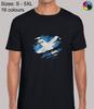 Scotland Flag Slash Novelty Scottish Fan Regular Fit T-Shirt Top TShirt Tee Men