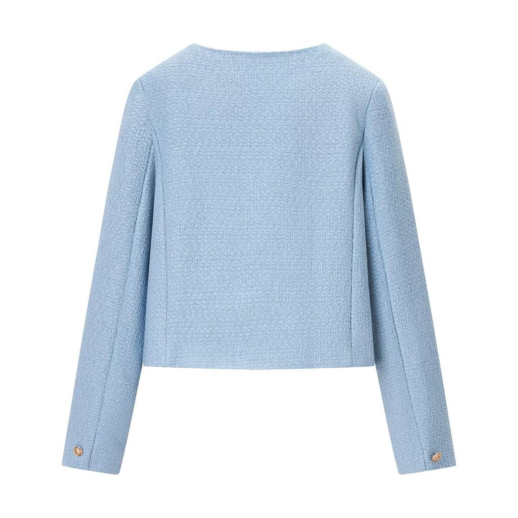 European and American Style Autumn and Winter New High-end Small Fragrant Coat Small Top