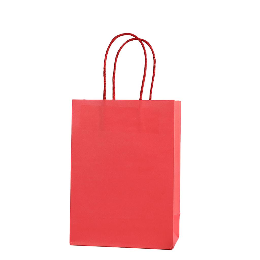 24 Pezzi Sacchetti di Carta Colorati Imballaggio Portatile Sacchetto Regalo Accessorio per Shopping Feste di Compleanno