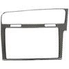 Powerful 8 Inch Carbon Fiber Stripes Mib Frame Radio Panel Frame For Golf 7 Mk7 Golf 7.5 Mk7.5 Screen Bezel