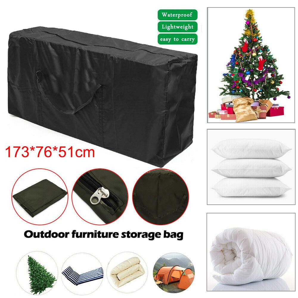 210D Oxford Cloth Christmas Tree & Outdoor Cushion Storage Bag