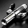 Leak-Free Grease Nozzle Double Handle Grease Tip Tool Non-slip Grease Tool Coupler  Ship