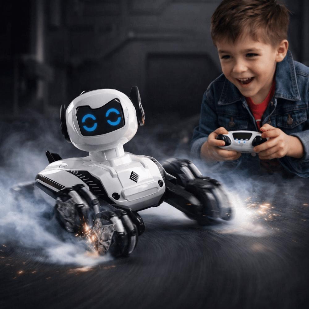 2.4G Radio Control Remote-Operated Toys Stunt Drift Vehicle 4WD Electric Stunt Toys Kids Toys