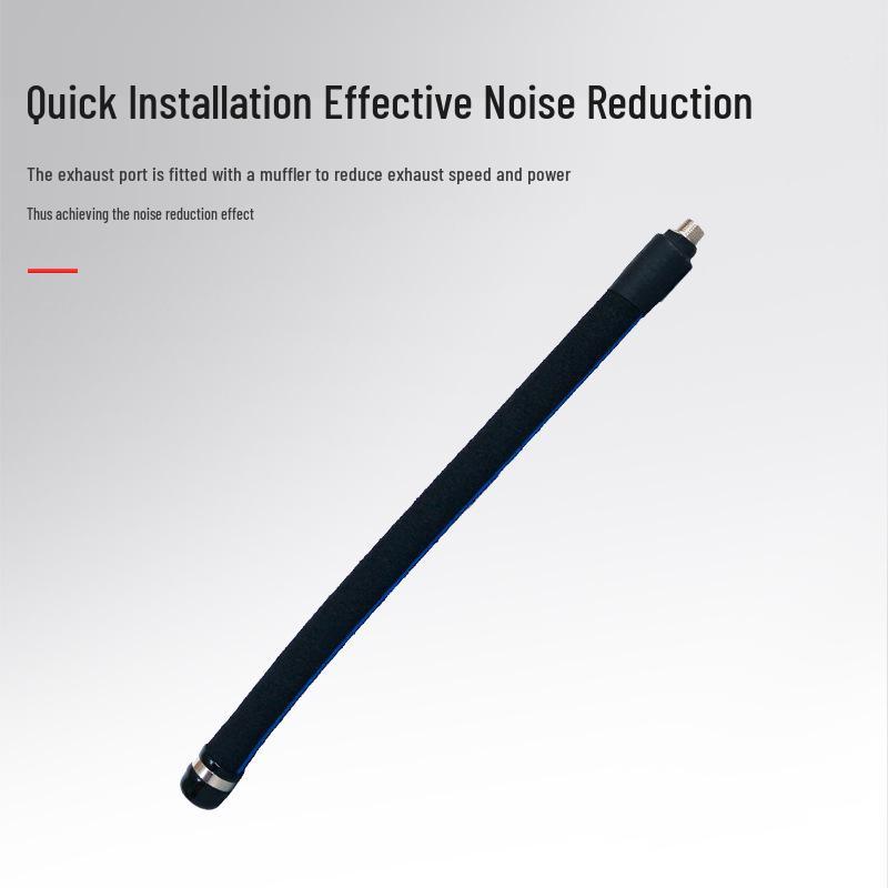 Pneumatic Plastic Solenoid Valve Muffler for Noise Reduction in Air Compressors