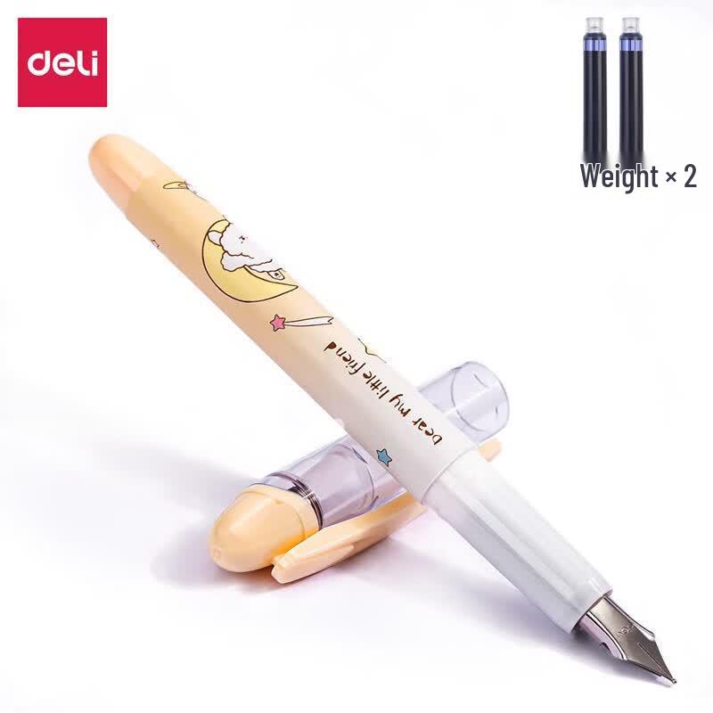 deli S692 Little Monster Erasable EF Fountain Pen Set