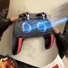 H10 Gaming Handheld Grip Game Controller Joystick Gamepad Voor Pubg Trigger Koelventilator Koeler Telefoon USB-Powered 5000mAh Batterij