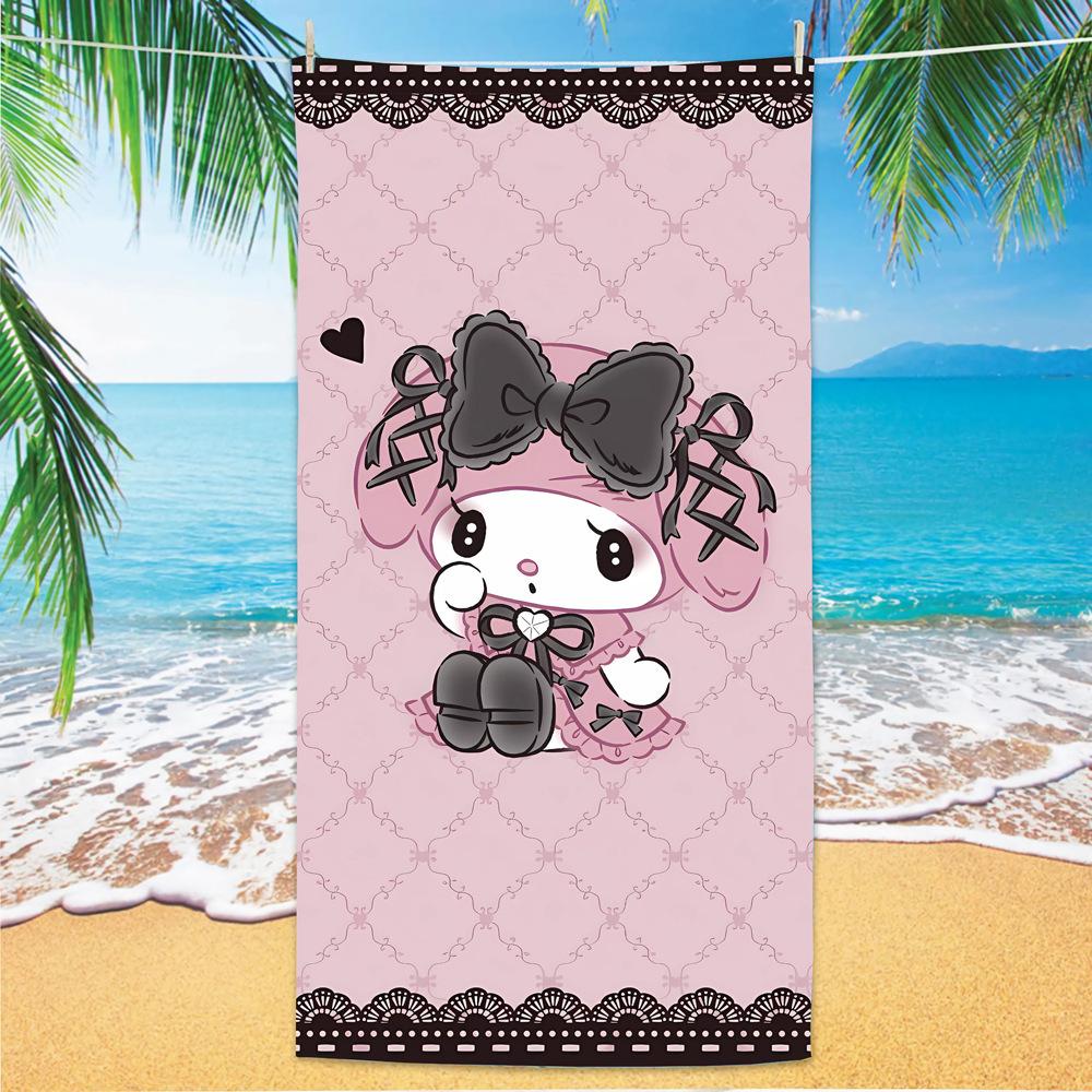 New Printed Beach Towel Stitch Kulomie Beach Towel Children'S Cartoon Towel Cloth