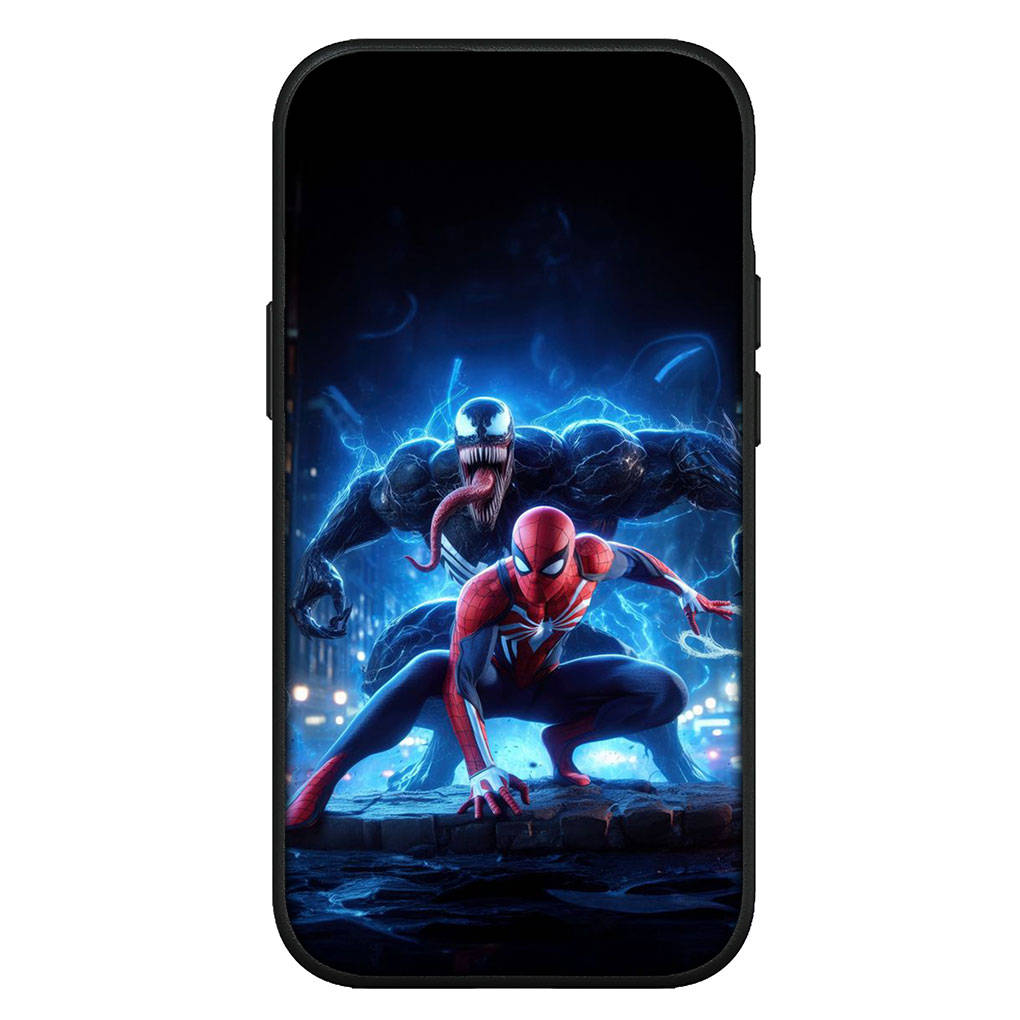 Pro iPhone 16 15 Xiaomi Redmi Note 13 12 11 Pro Max X 9 14 Plus XR Samsung Galaxy A15 S24 S23 Huawei OPPO Spider Marvel Man SpiderMan pouzdro na telefon
