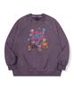 CPGN STUDIO Happy Callie Raglan Pigment Sweatshirt Ash Purple
